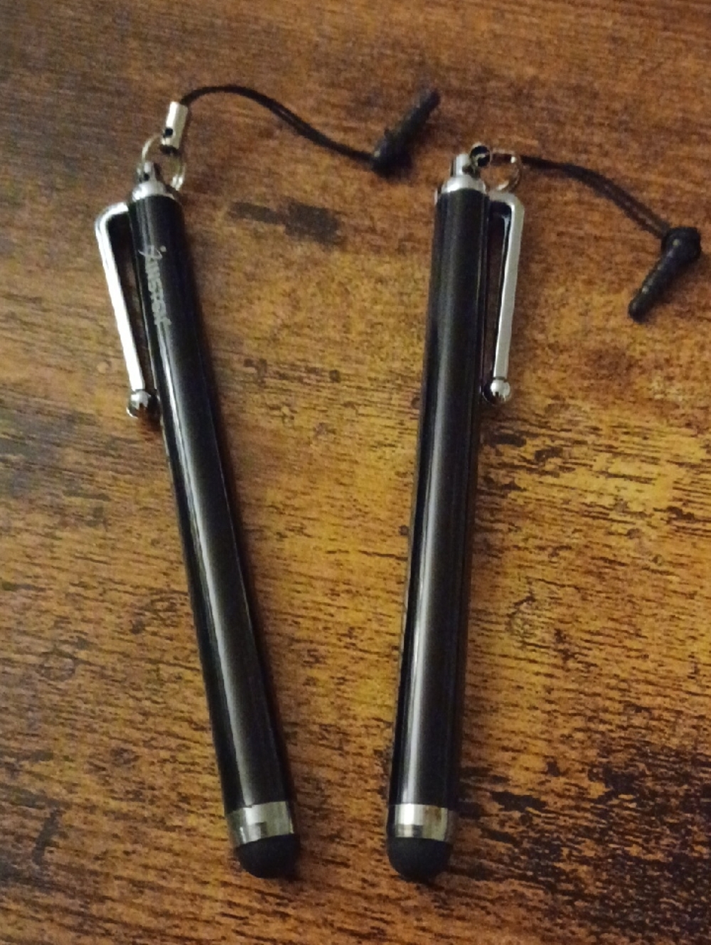 Black Universal Capacitive Stylus Pen for Touchscreens